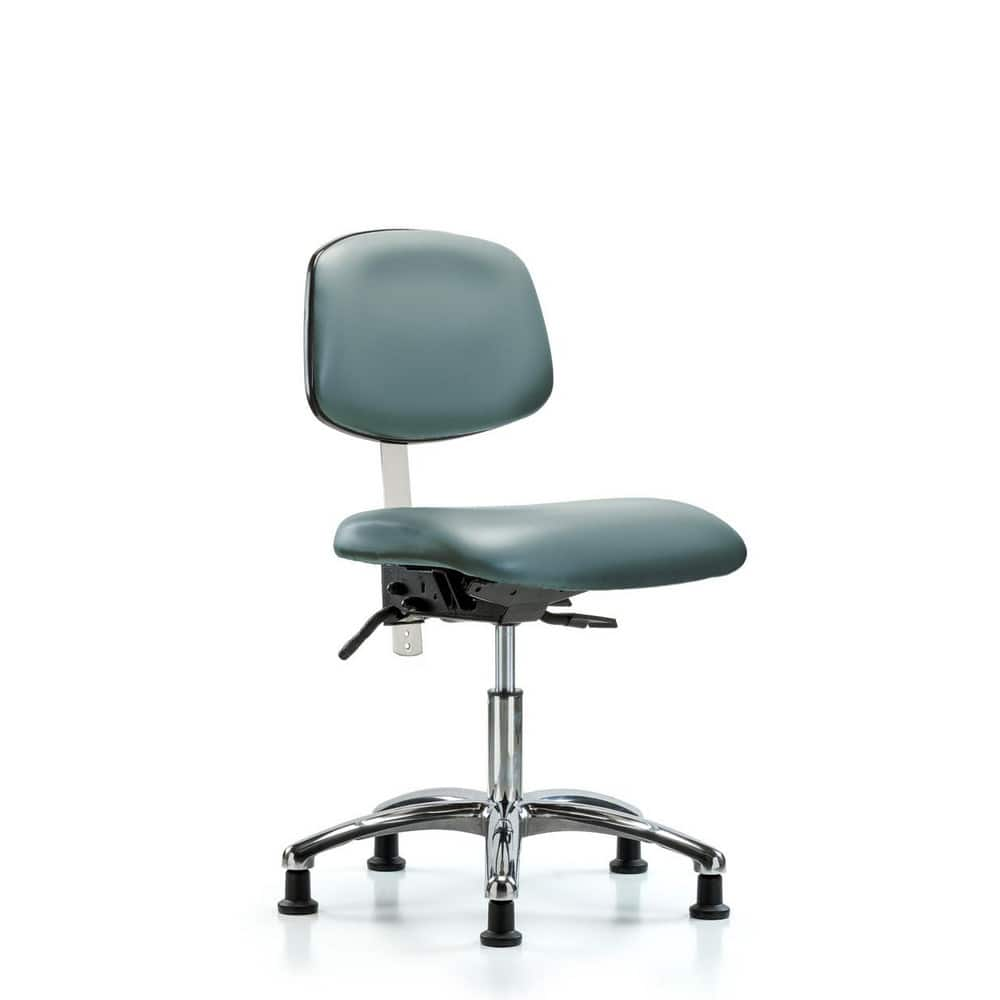 Task Chair: Vinyl, Storm