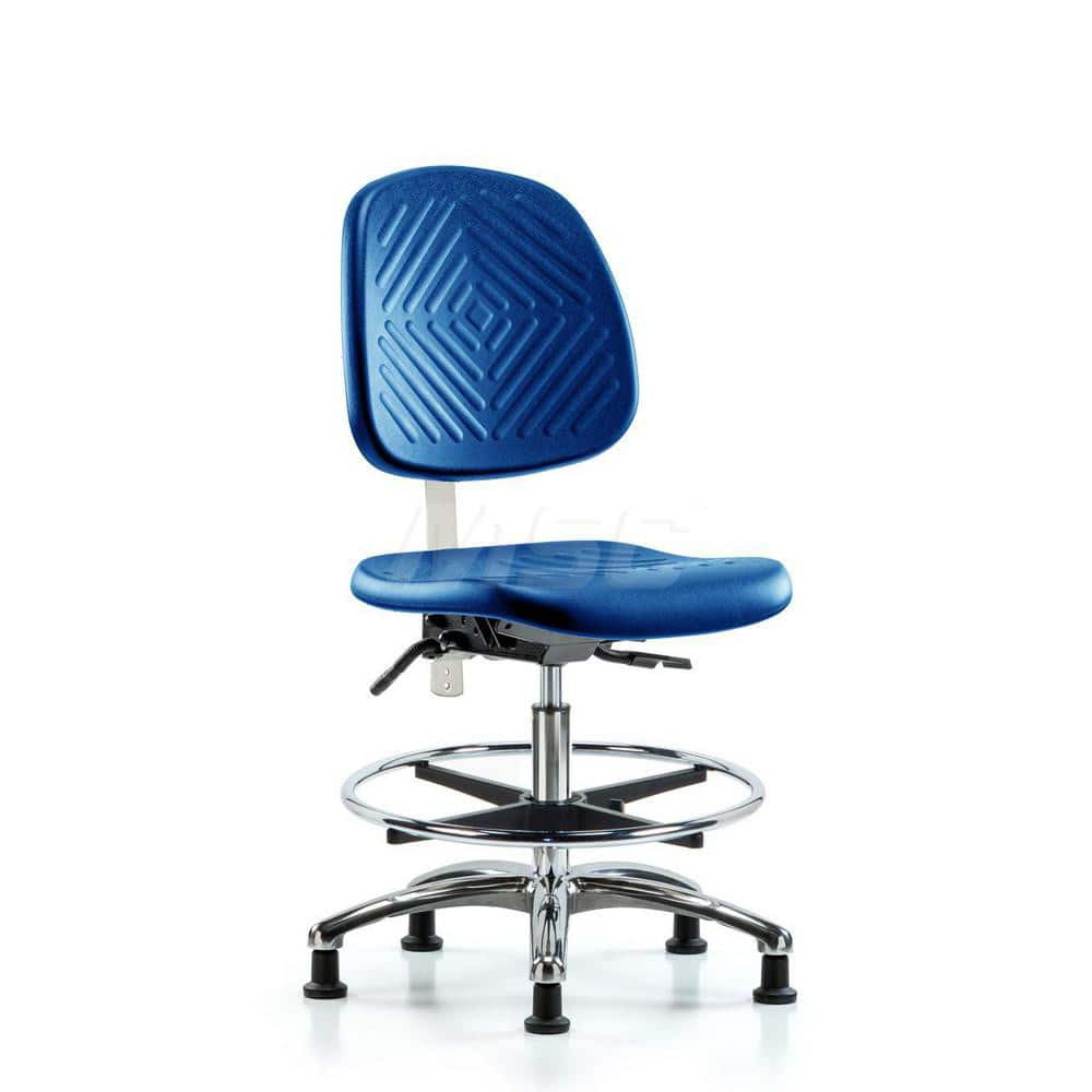 Task Chair: Polyurethane, Blue