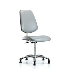 Task Chair: Vinyl, Dove