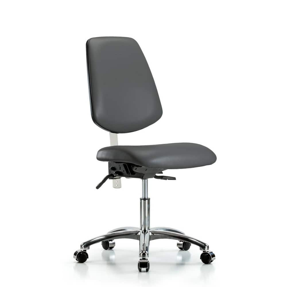 Task Chair: Vinyl, Carbon