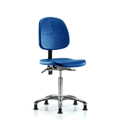 Task Chair: Polyurethane, Blue