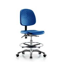 Task Chair: Polyurethane, Blue