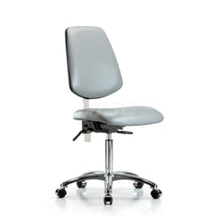 Task Chair: Vinyl, Dove