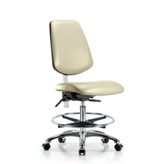 Task Chair: Vinyl, Adobe White