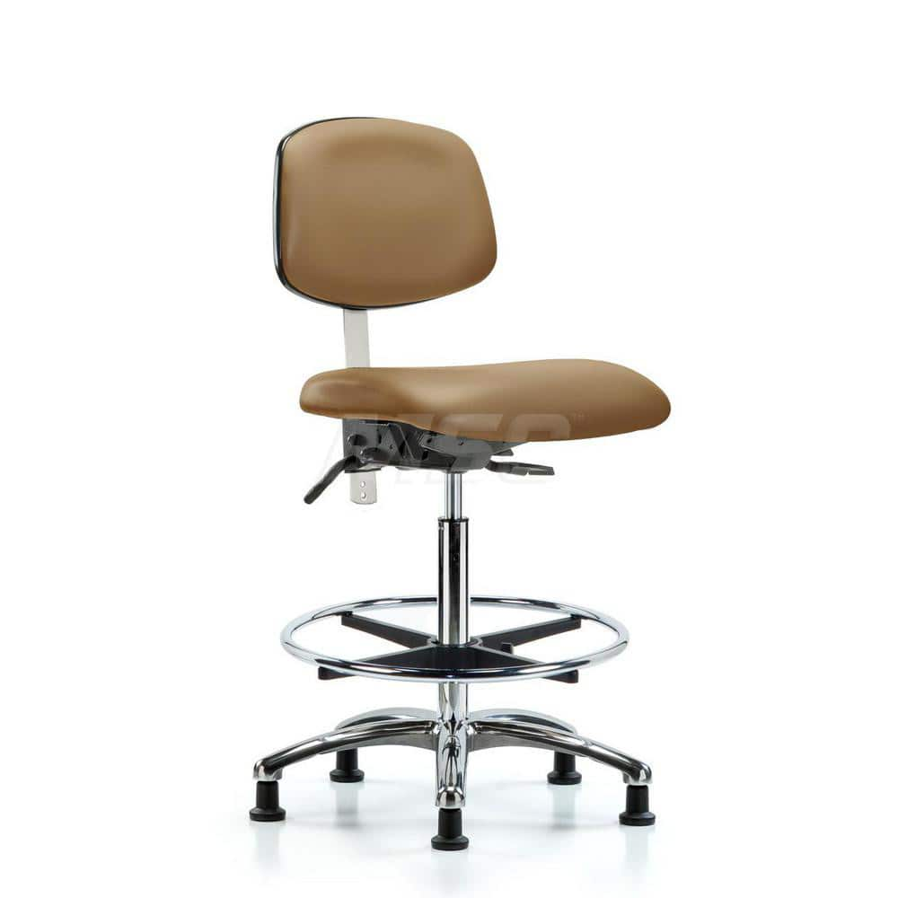 Task Chair: Vinyl, Taupe