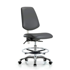 Task Chair: Vinyl, Carbon