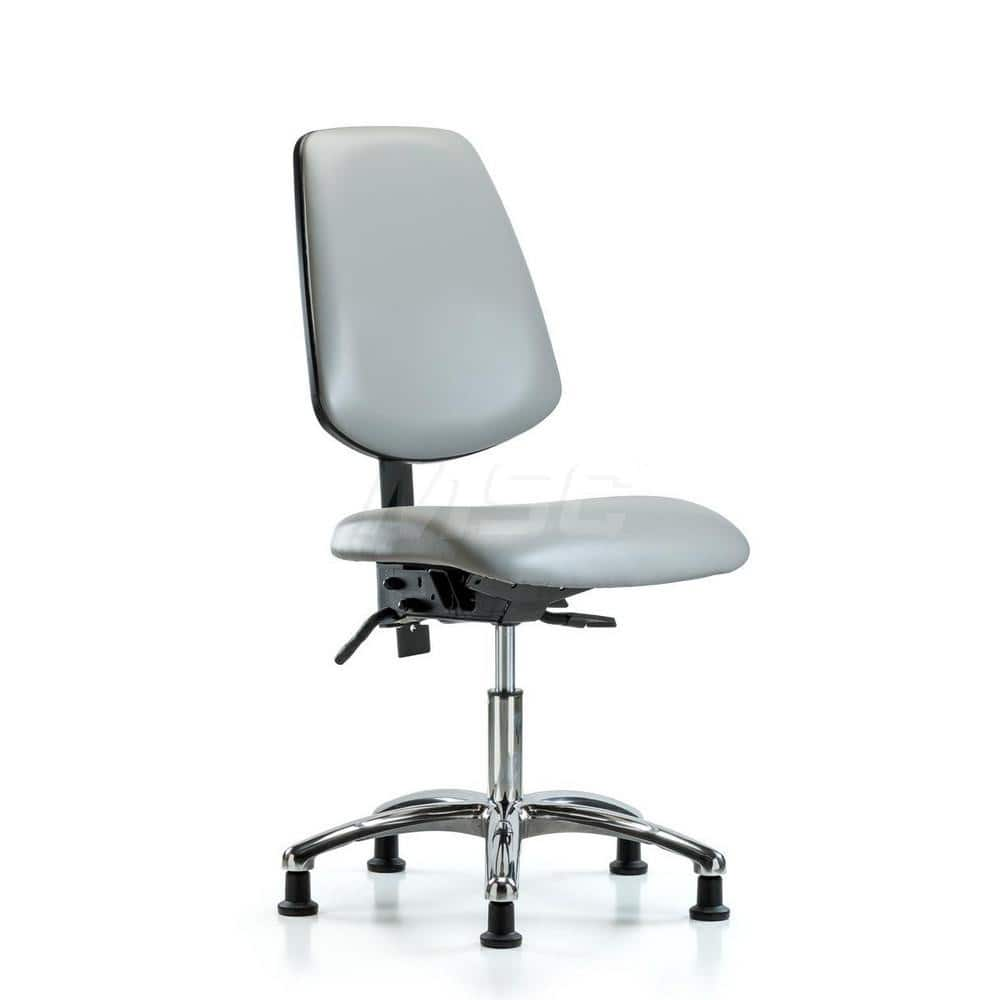 Task Chair: Vinyl, Dove