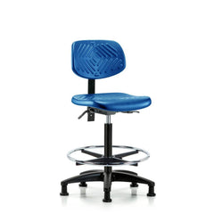 Task Chair: Polyurethane, Blue