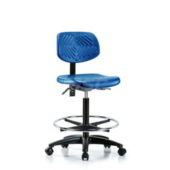 Task Chair: Polyurethane, Blue