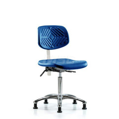 Task Chair: Polyurethane, Blue