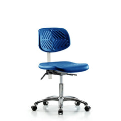 Task Chair: Polyurethane, Blue