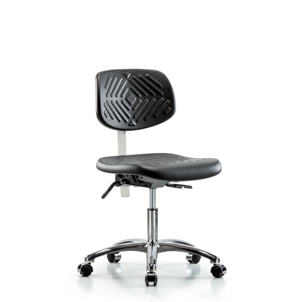 Task Chair: Polyurethane, Black