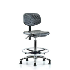 Task Chair: Polyurethane, Black