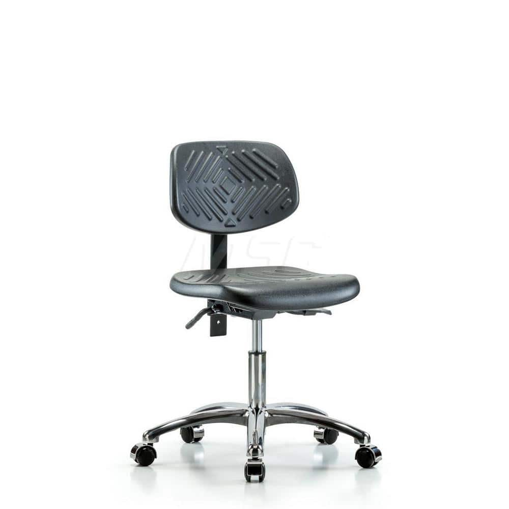 Task Chair: Polyurethane, Black