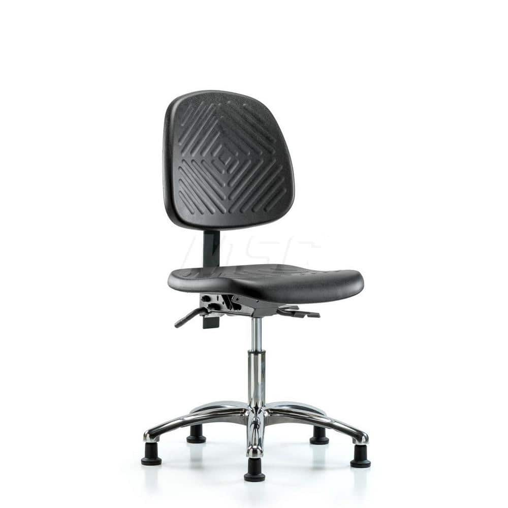 Task Chair: Polyurethane, Black