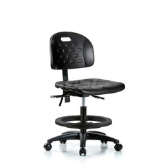 Task Chair: Polyurethane, Black