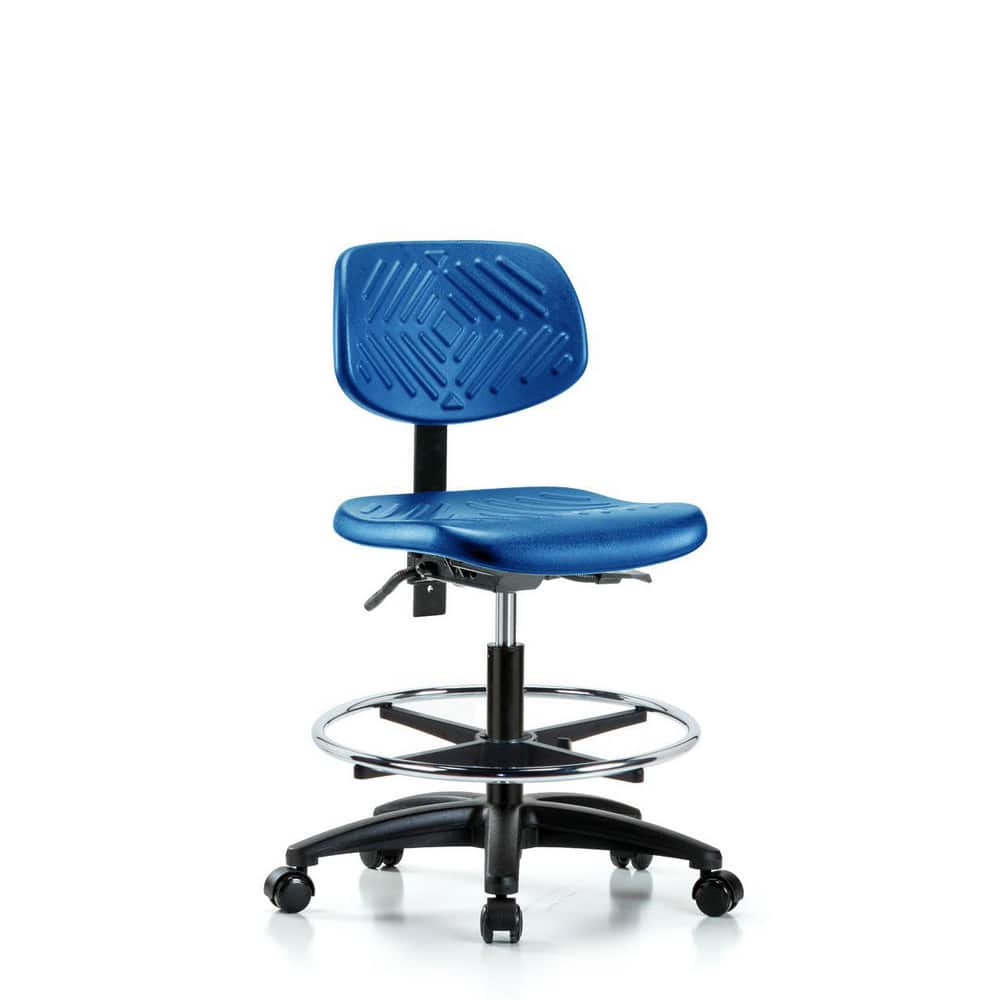 Task Chair: Polyurethane, Blue