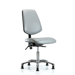 Task Chair: Vinyl, Dove