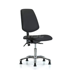 Task Chair: Vinyl, Black