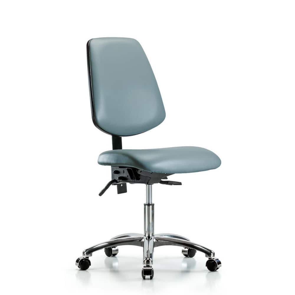 Task Chair: Vinyl, Storm