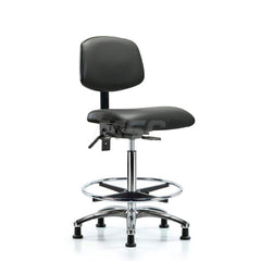 Task Chair: Vinyl, Carbon