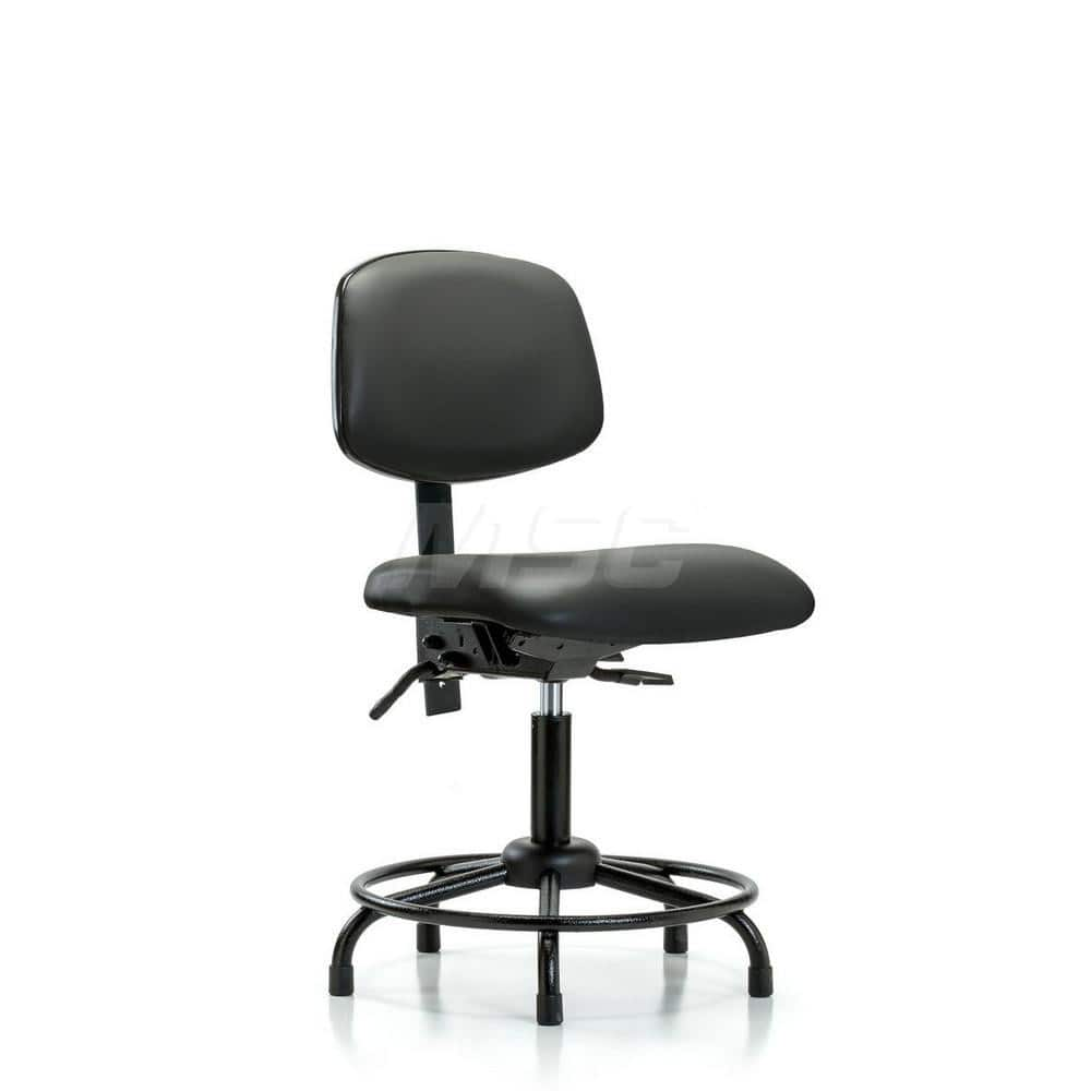 Task Chair: Vinyl, Carbon