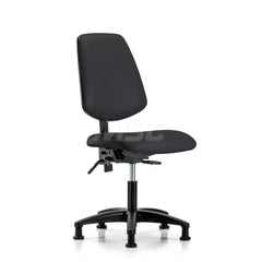 Task Chair: Vinyl, Black