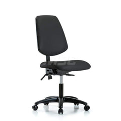 Task Chair: Vinyl, Black