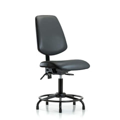 Task Chair: Vinyl, Carbon