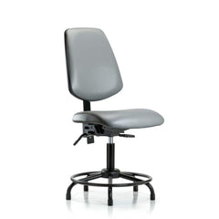 Task Chair: Vinyl, Sterling