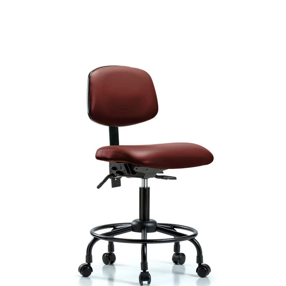 Task Chair: Vinyl, Borscht