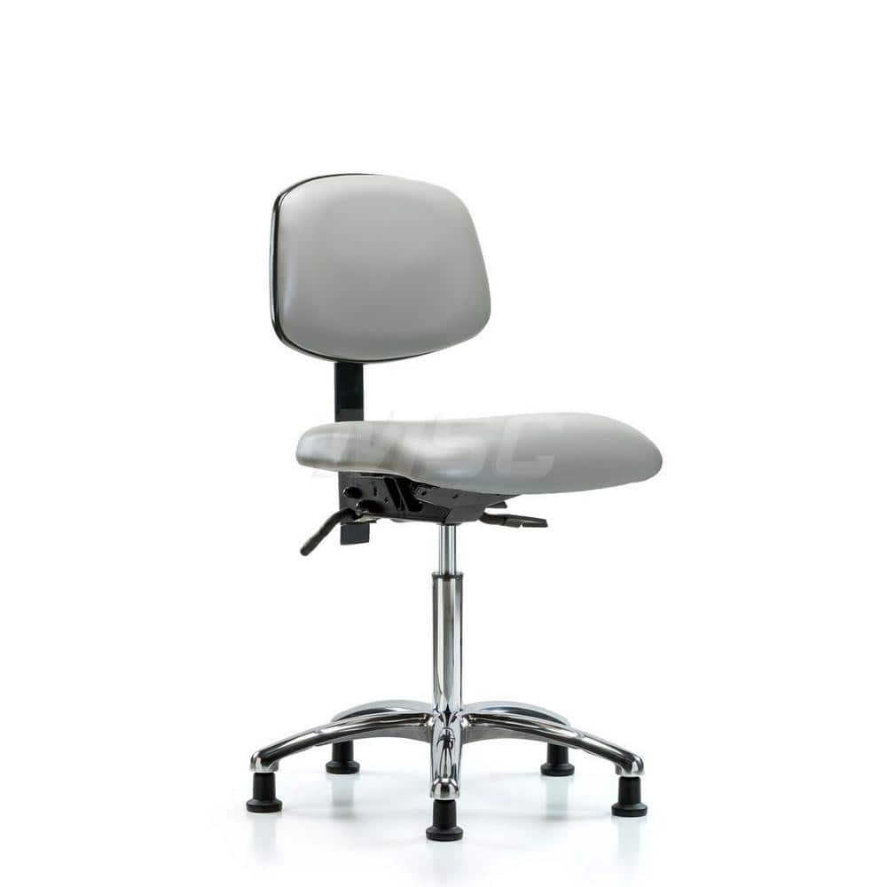 Task Chair: Vinyl, Dove