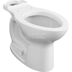 Toilets; Type: Right Height Toilet Bowl; Bowl Shape: Elongated; Mounting Style: Floor; Gallons Per Flush: 1.28; Overall Height: 16-1/2; Overall Width: 14; Overall Depth: 27-3/8; Rim Height: 16-1/2; Trapway Size: 2-1/8; Rough In Size: 10.00; Material: Vitr