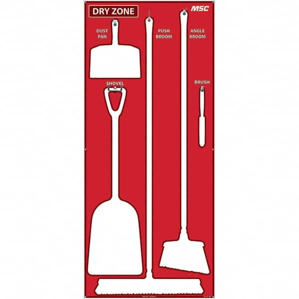 NMC - 30 x 68" Aluminum Shadow Board - Caliber Tooling