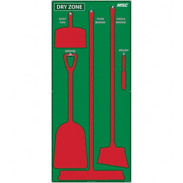 NMC - 30 x 68" Aluminum Shadow Board - Caliber Tooling