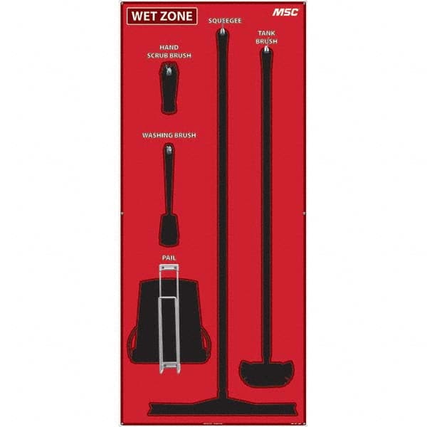 NMC - 30 x 68" Aluminum Shadow Board - Caliber Tooling