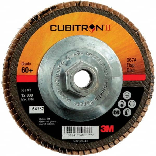 3M - Flap Discs Abrasive Type: Coated Flap Disc Type: Type 27 - Caliber Tooling