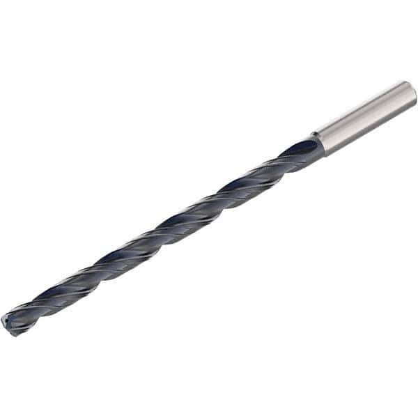 Seco - 3.1mm 140° 2-Flute Solid Carbide Extra Length Drill Bit - Caliber Tooling