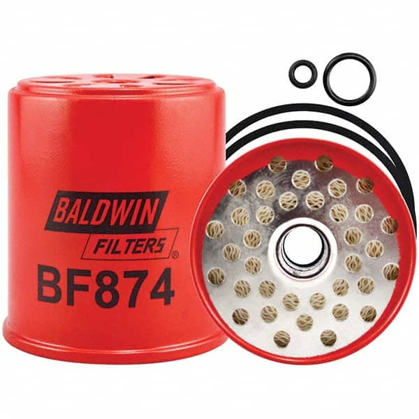 Baldwin Filters - 3-13/16" OAL x 3-15/32" OD Automotive Fuel Filter - Caliber Tooling