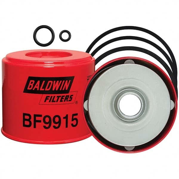 Baldwin Filters - 2-13/16" OAL x 3-7/16" OD Automotive Fuel Filter - Caliber Tooling