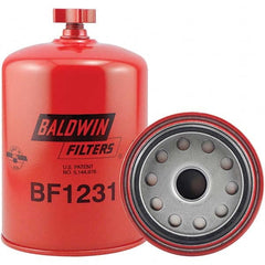 Baldwin Filters - 1 Thread 6-25/32" OAL x 4-5/16" OD Automotive Fuel/Water Separator Element - Caliber Tooling