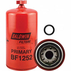 Baldwin Filters - 1 Thread 7-13/32" OAL x 3-11/16" OD Automotive Fuel/Water Separator Element - Caliber Tooling