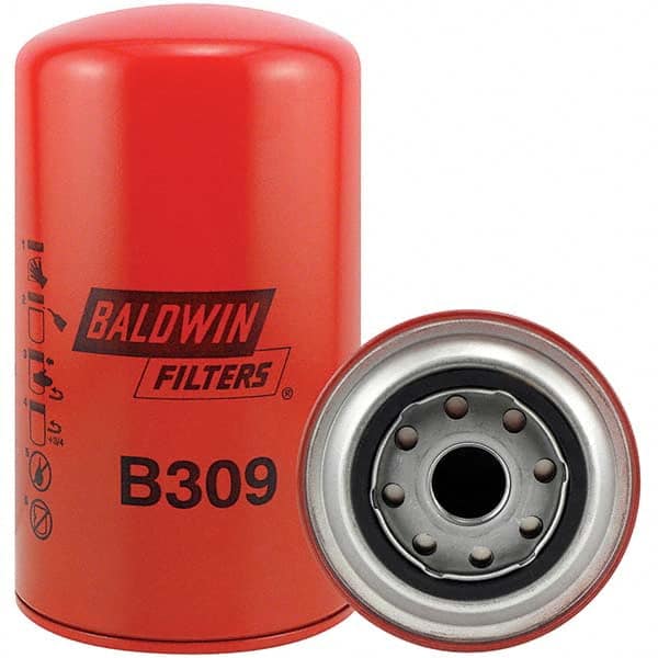 Baldwin Filters - 7-3/8" OAL x 4-1/4" OD Automotive Oil Filter - Caliber Tooling