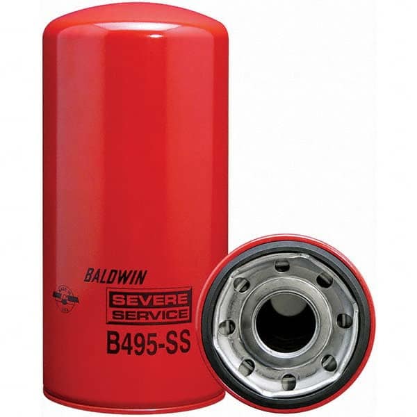 Baldwin Filters - 1-5/8 Thread 9-15/16" OAL x 4-21/32" OD Automotive Oil Filter - Caliber Tooling