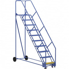 Vestil - 130" High 350 Lb Capacity 10 Step Ladder - Caliber Tooling