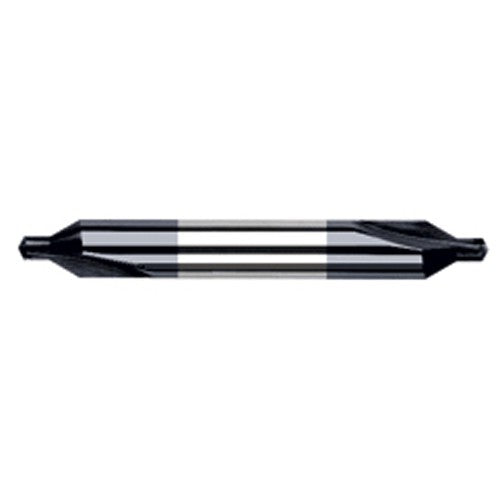 ‎#0 × 1-1/2″ OAL 82 Degree Carbide Combined Drill and Countersink AlTiN - Exact Industrial Supply