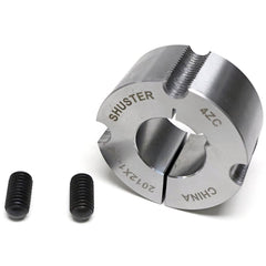 Shuster - 2-5/16" Bore, 5/8" Keyway Width x 5/16" Keyway Depth, Tapered Lock Sprocket Bushing - Exact Industrial Supply