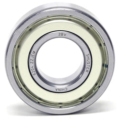 Shuster - 6200 ZZ JEM BULK, 10mm Bore Diam, 30mm OD, Double Shield Deep Groove Radial Ball Bearing - Exact Industrial Supply