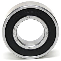 Shuster - SS6305 2RS, 25mm Bore Diam, 62mm OD, Double Seal Deep Groove Radial Ball Bearing - Exact Industrial Supply