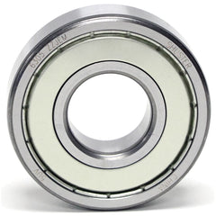 Shuster - 6313 ZZ JEM, 65mm Bore Diam, 140mm OD, Double Shield Deep Groove Radial Ball Bearing - Exact Industrial Supply